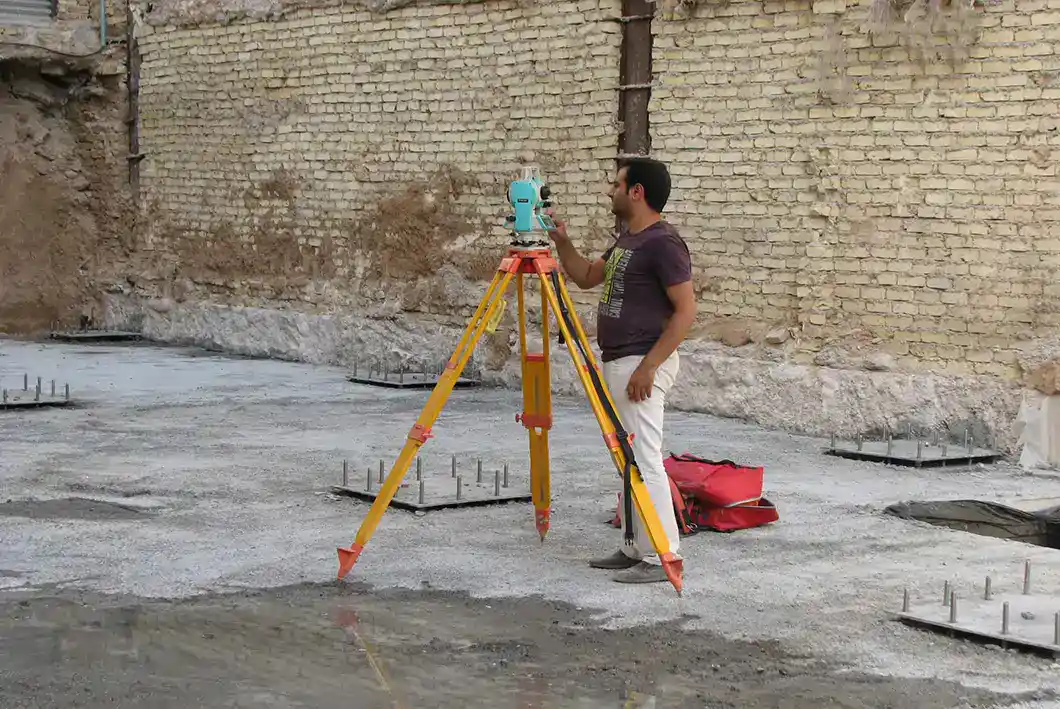 Surveying and site measurement – Shiraz Bank Branch project